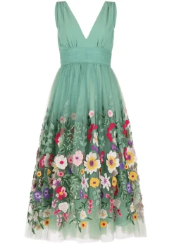 JessaKae Bouquet Dress* Midi Dresses