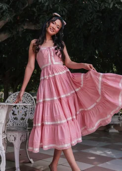 JessaKae Delores Dress* Midi Dresses