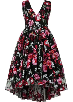 JessaKae Ebony Rose Dress* Midnight Collection|Midi Dresses