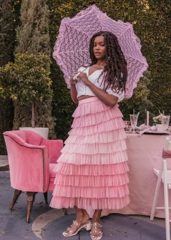 JessaKae Falling Petals Skirt* Skirts