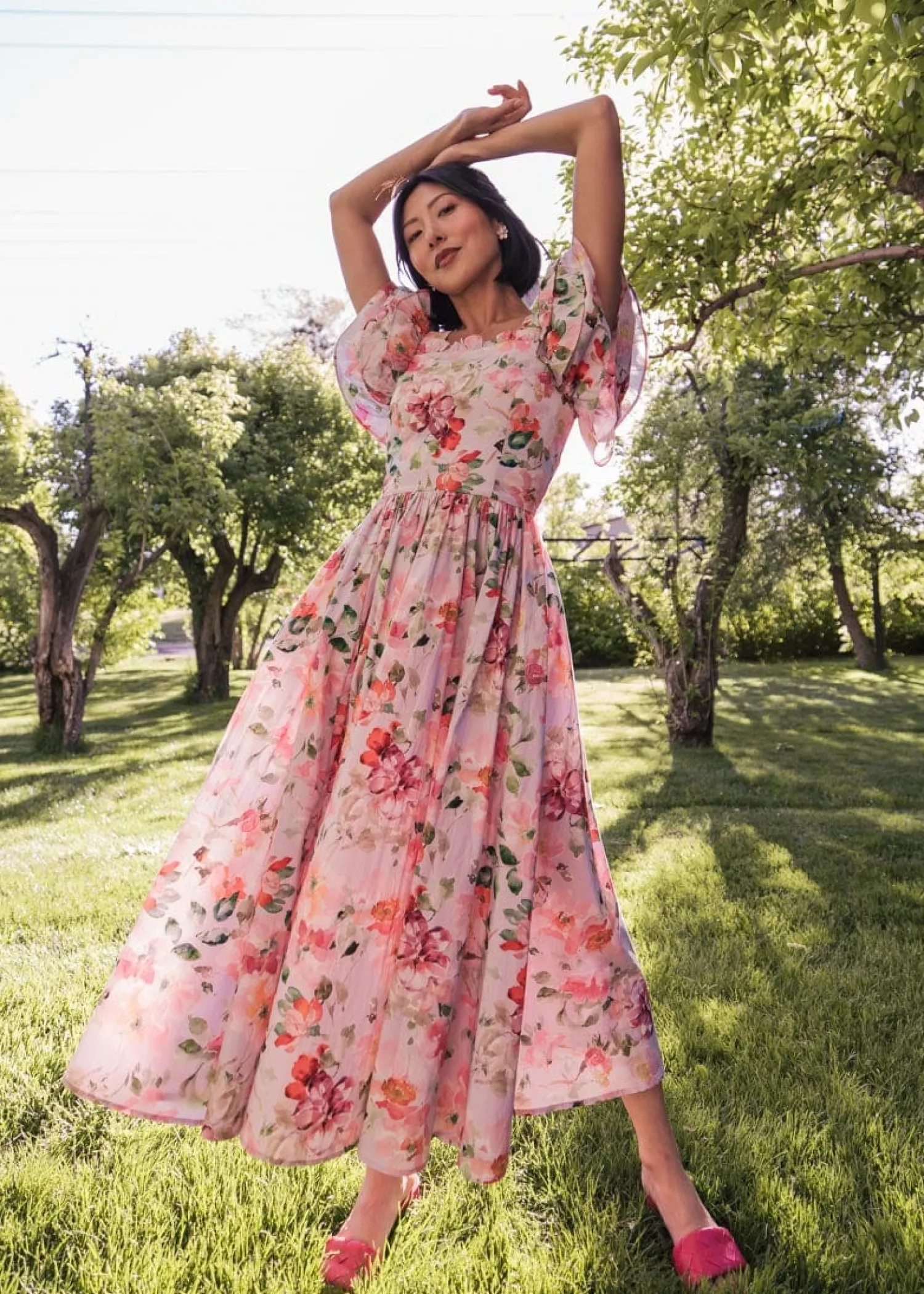 JessaKae Fleur Dress* Midi Dresses