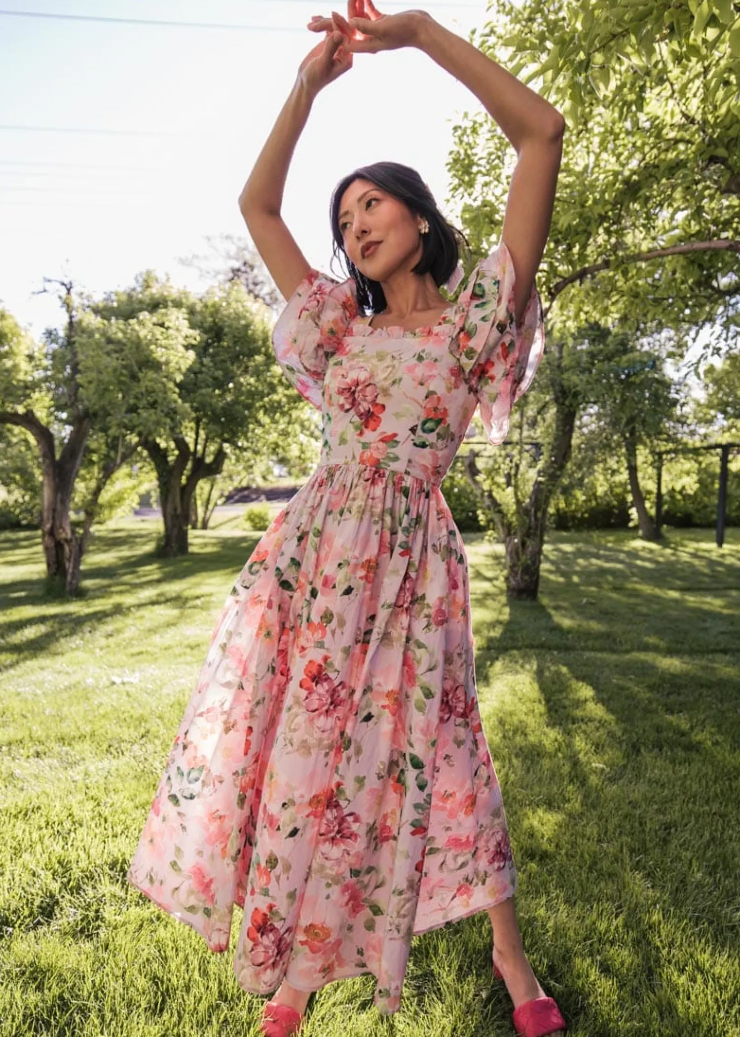 JessaKae Fleur Dress* Midi Dresses