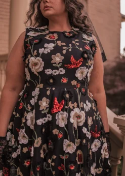 JessaKae Lilith Dress* Midnight Collection|Midi Dresses