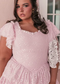 JessaKae Mia Dress - Pink + Blue* Girls Dresses Under $50