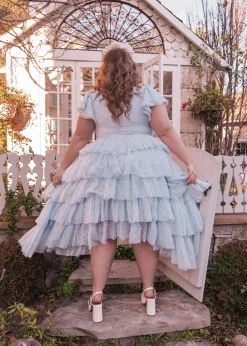 JessaKae Mia Dress - Pink + Blue* Girls Dresses Under $50