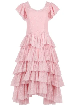 JessaKae Mia Dress - Pink + Blue* Girls Dresses Under $50