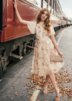 JessaKae Moonlight Dress* Holiday Dresses|Midi Dresses