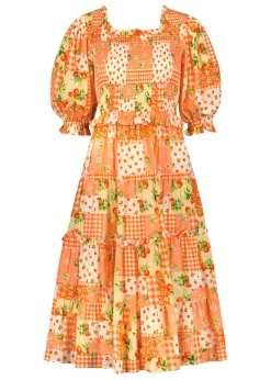 JessaKae Orange Blossom Dress* Midi Dresses