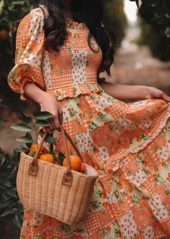 JessaKae Orange Blossom Dress* Midi Dresses