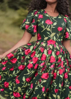 JessaKae Rosette Dress* Woodland Collection|Holiday Dresses