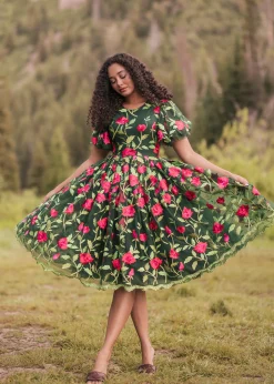 JessaKae Rosette Dress* Woodland Collection|Holiday Dresses
