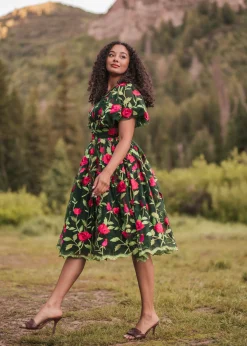 JessaKae Rosette Dress* Woodland Collection|Holiday Dresses