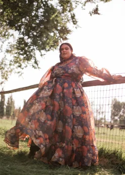 JessaKae Sable Dress* Midnight Collection|Midi Dresses