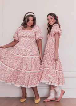 JessaKae Strawberry Shortcake Dress* Midi Dresses