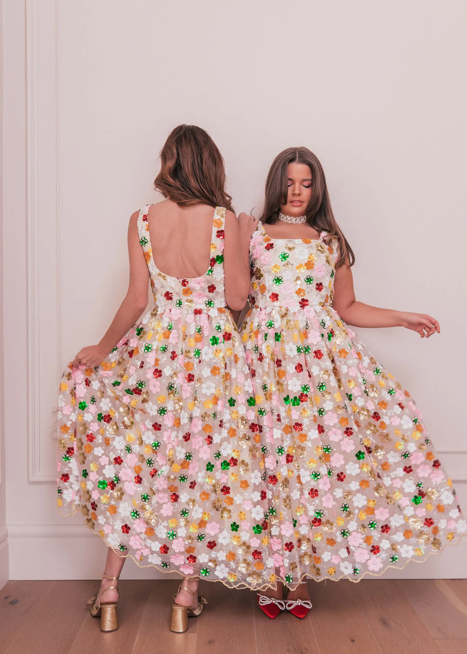 JessaKae Tinsel Dress* Maxi Dresses