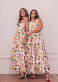 JessaKae Tinsel Dress* Maxi Dresses